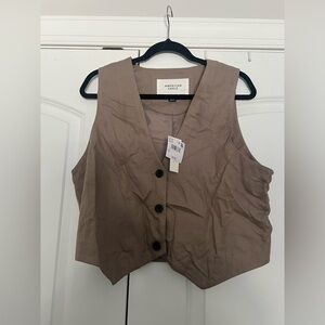 AEO Beige Vest